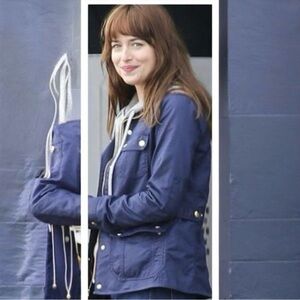 J. Crew Women's Deep Blue Utility Weighted Jacket